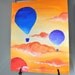 Hot Air Balloon - an Original KimArt Painting - SALE
