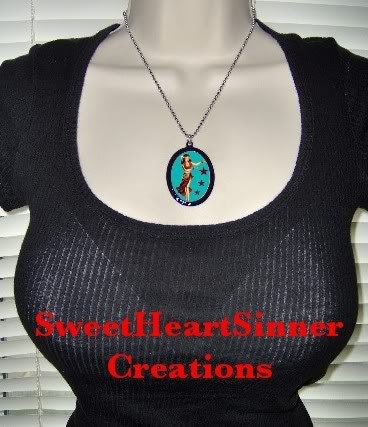 Mona Lisa Pop Art Leonardo Da Vinci Art DIY Handmade necklace