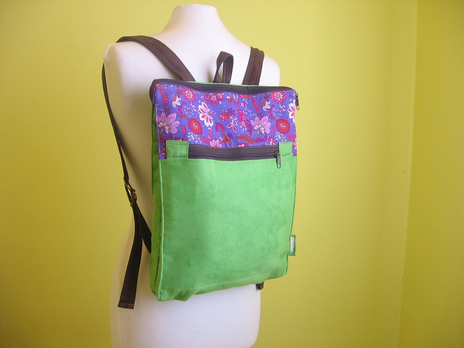 Purple Meadow,vegan Suede