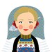 Swiss Girl Matryoshka 5x7 Print