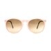 Samba rosa glace round Vintage Sunglasses