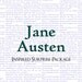 Jane Austen Surprise Package Small Present in Muslin Gift Bag