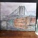 Steel Heart: Brooklyn - Original Acrylic Urban Landscape Painting