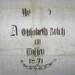 antique GERMAN grain sack, linen, handwoven,printed