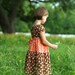 Peasant Dress In Breakfast At Tiffany's Fabric - Girls' Size 3-8