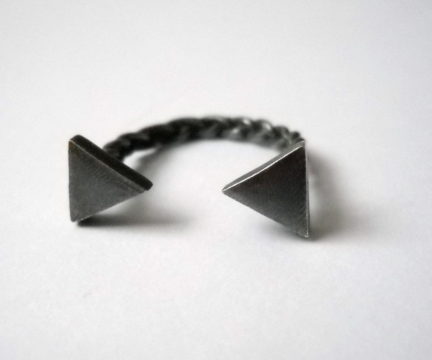 Arrows Ring-Oxidized Sterling Silver