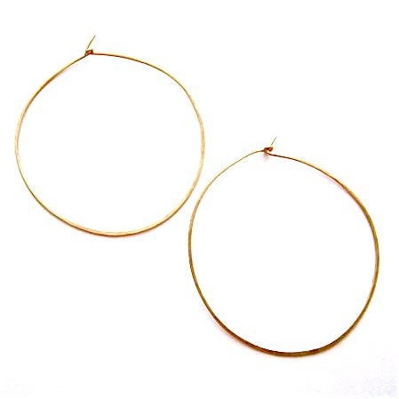 Small Vanity Hoops- Gold
