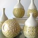Single Cream Bud Vase