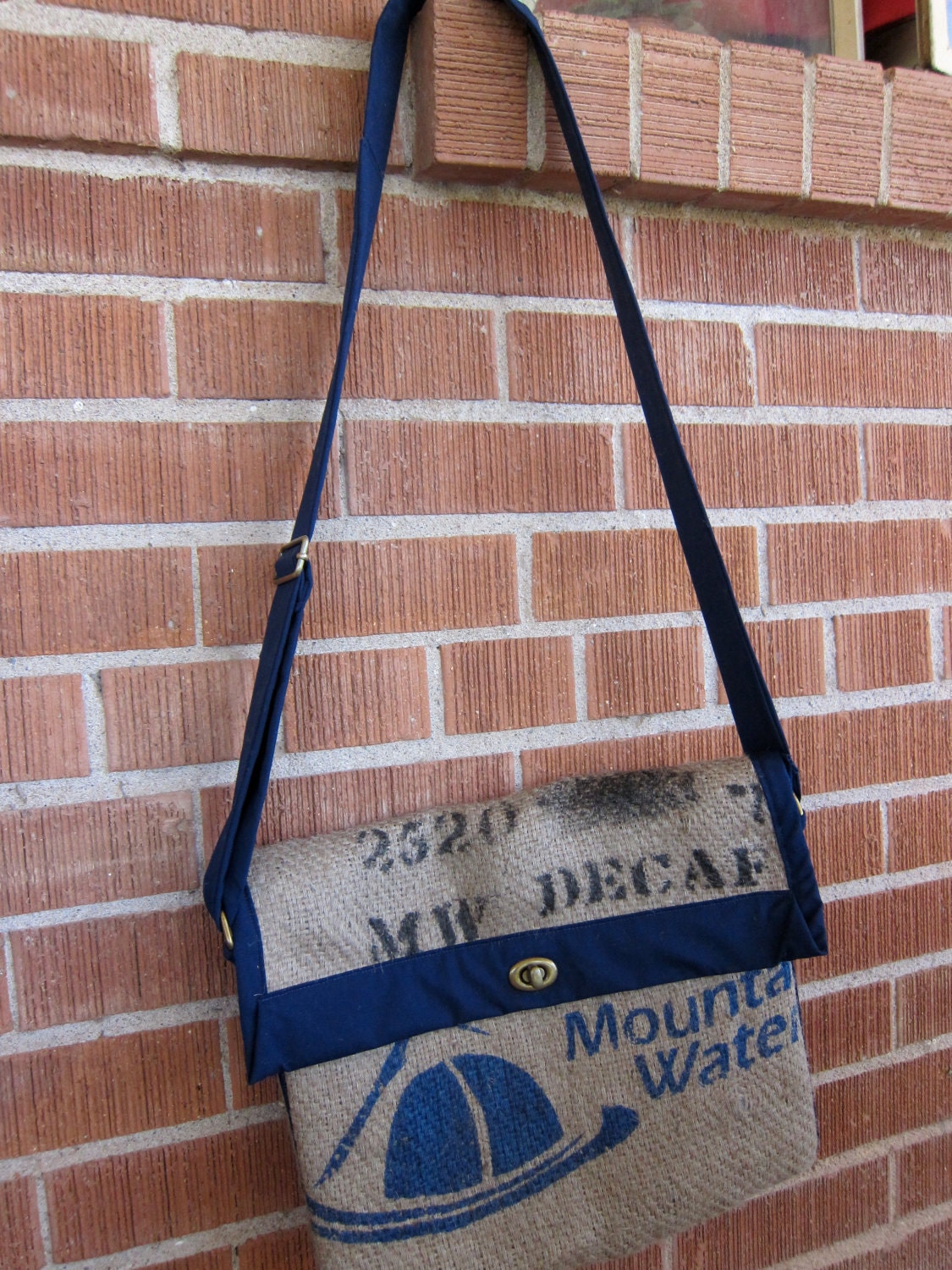 Messenger Bag (Navy Blue)