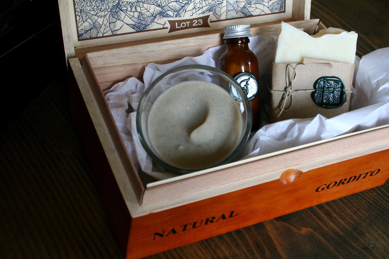 Eco Friendly Shaving Kit with Beer Shaving Soap
