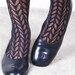 vintage authentic CHANEL ballerina black leather flats CC logo eur 38 us 7