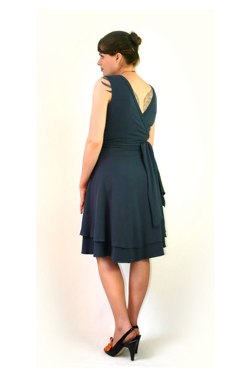 Tiered Wrap in Bamboo - Made to Measure