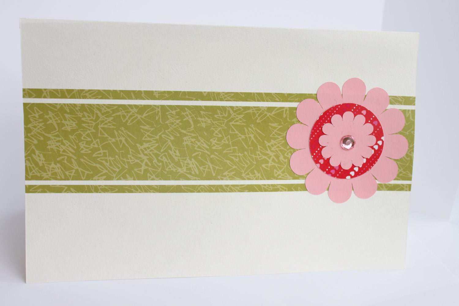 Flower in Bloom Large Card