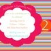 Birthday Invitation: Colorful Stripes