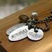 Sisters necklace with beaded accents