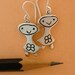 Bird Girl Little Charm Earrings