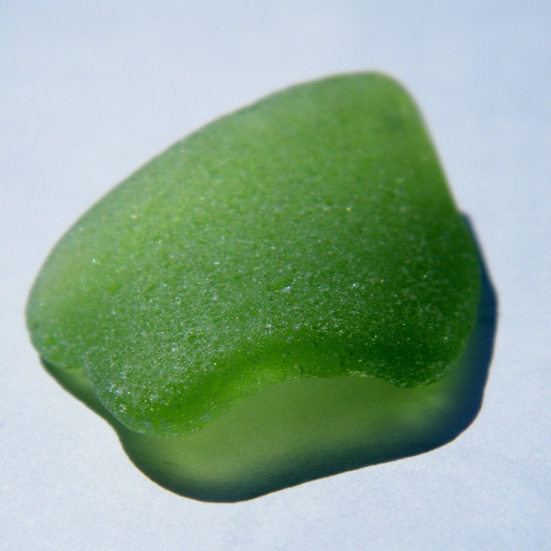 Emerald Green Seaglass Beach Glass Pre Drilled