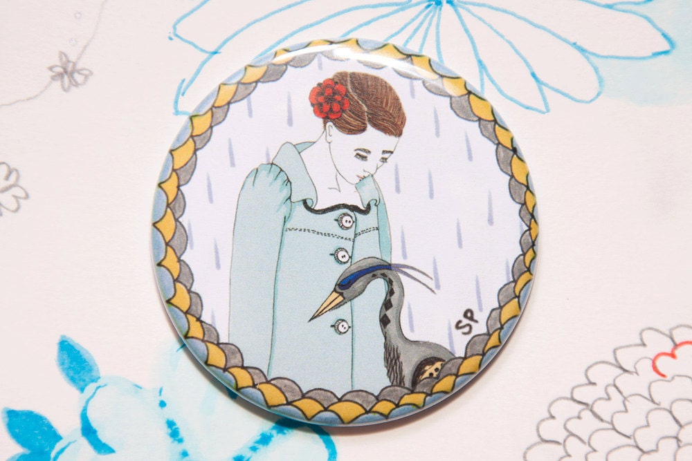 Rainy Day Pocket Mirror