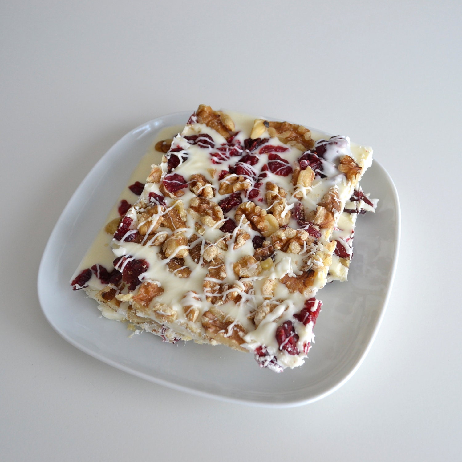 Organic Dried Cranberries, Organic Walnuts and White Belgian Chocolate: A Burst of Flavor in Every Bite-1/2 Lb. Box