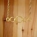 Gold Five Circles Necklace
