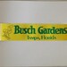 Florida busch gardens vintage bumper sticker