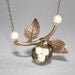 Bird Nest Necklace Bird Nest with Ivory Eggs On by smilesophie Bird Nest Necklace Bird Nest with Ivory Eggs On by smilesophie