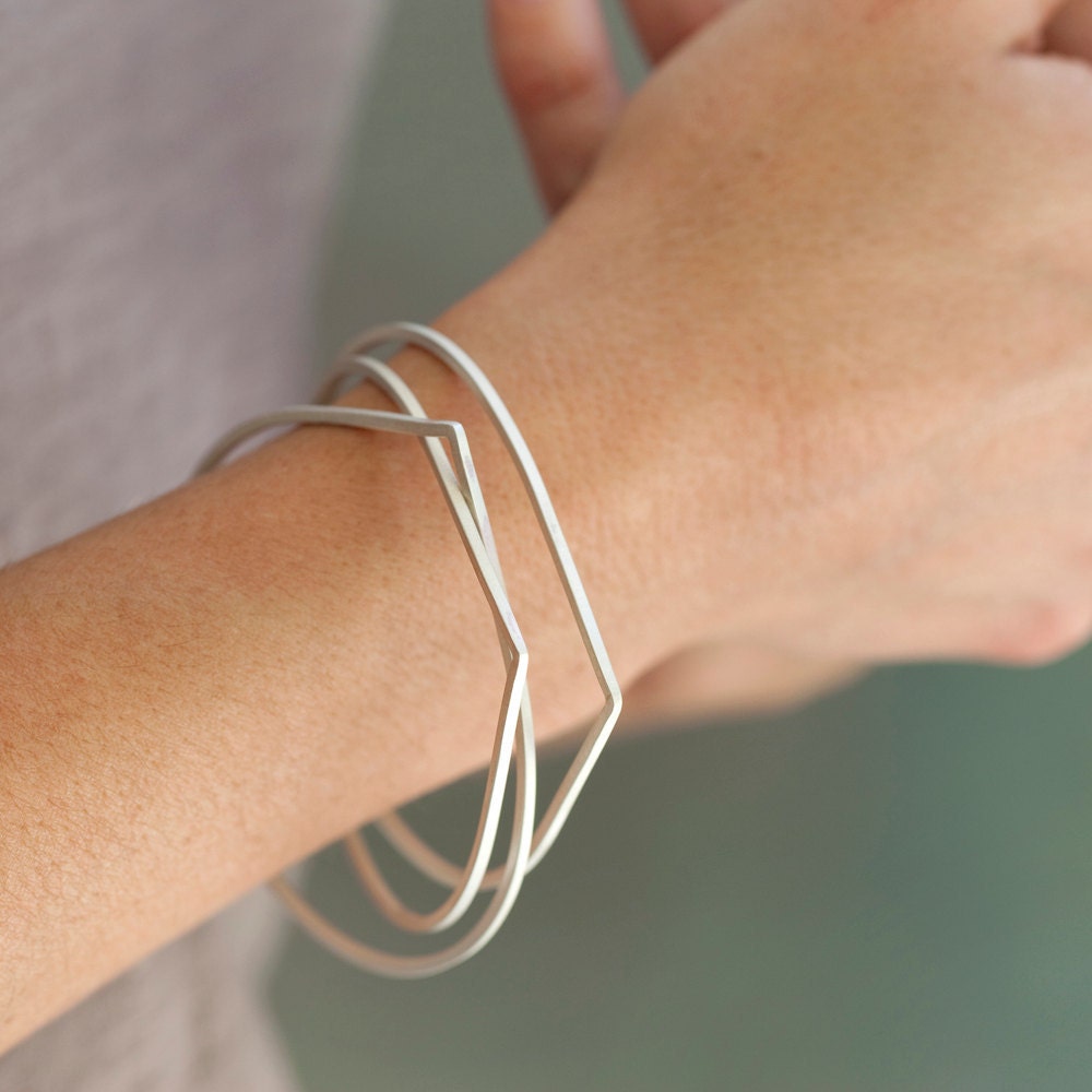 sterling silver joydrop bangles