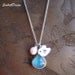 Bird Necklace Personalized Hand Stamped Jewelry by SnobishDesign from etsy.com