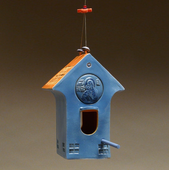 Blue Madonna Birdshrine 1962