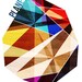 Planet Rock, (Geometric Stone) 8X10 Art Print