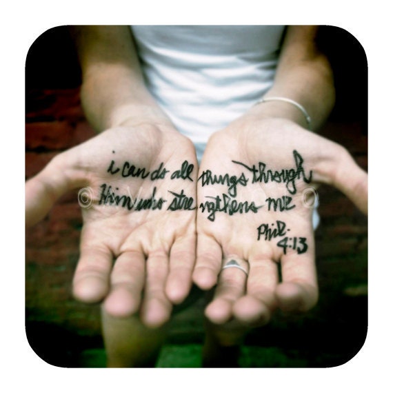 I Can Do All Things - 8x8 Fine Art Print