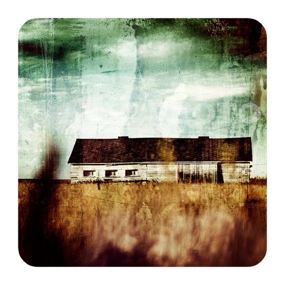 Saskatchewan Farm  Land- 8x8 Fine Art Print
