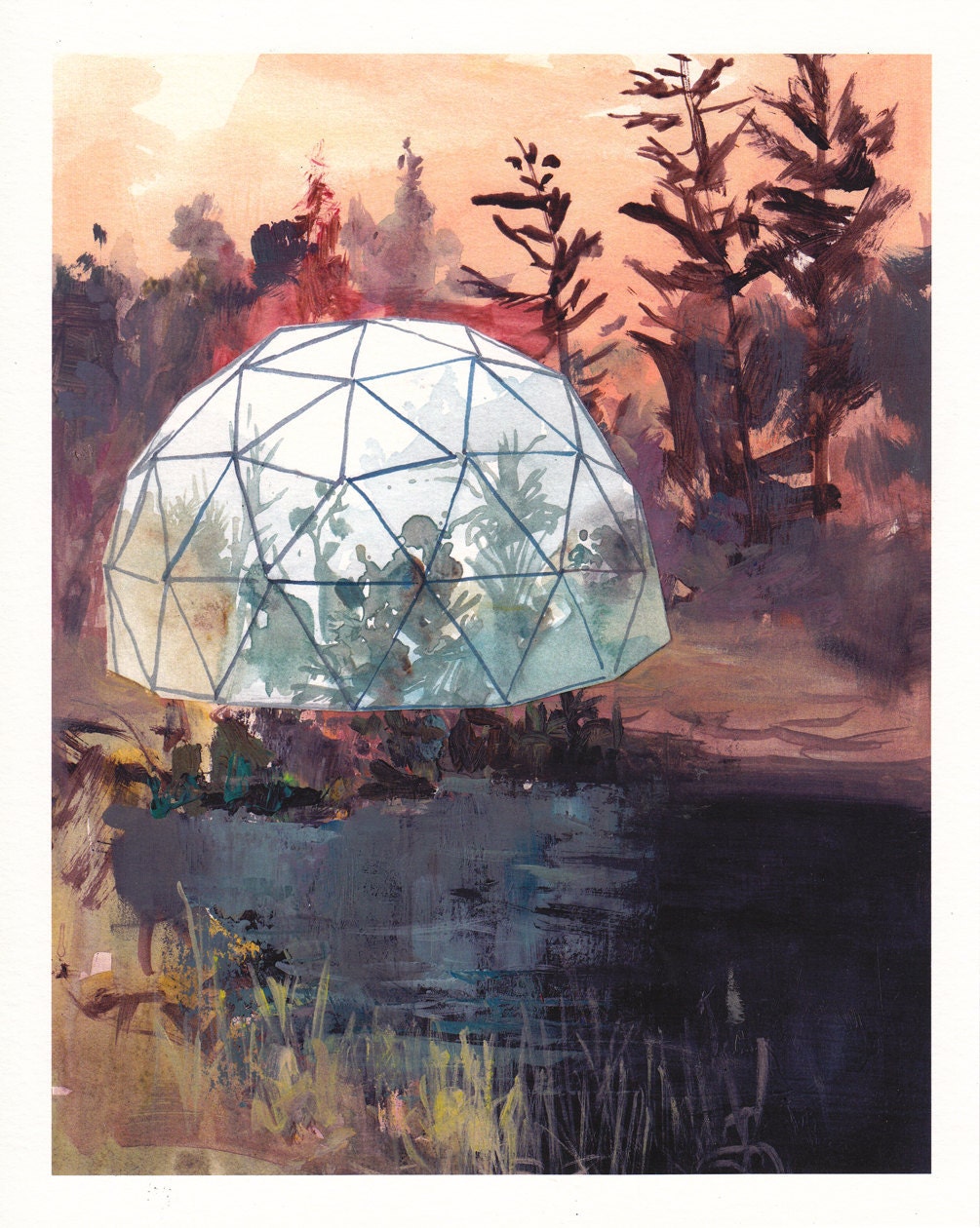 Vacation Home - Archival Print