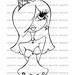 Birthday Girl (Big Eye Art) digital stamp