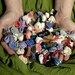 my heart is at your festival -- porcelain poem pendant