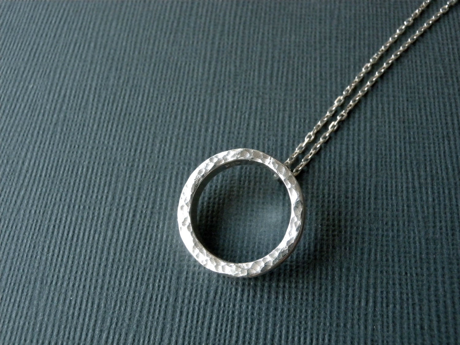 25 PERCENT OFF Eternity Circle Necklace in by ChristianJessie from etsy.com