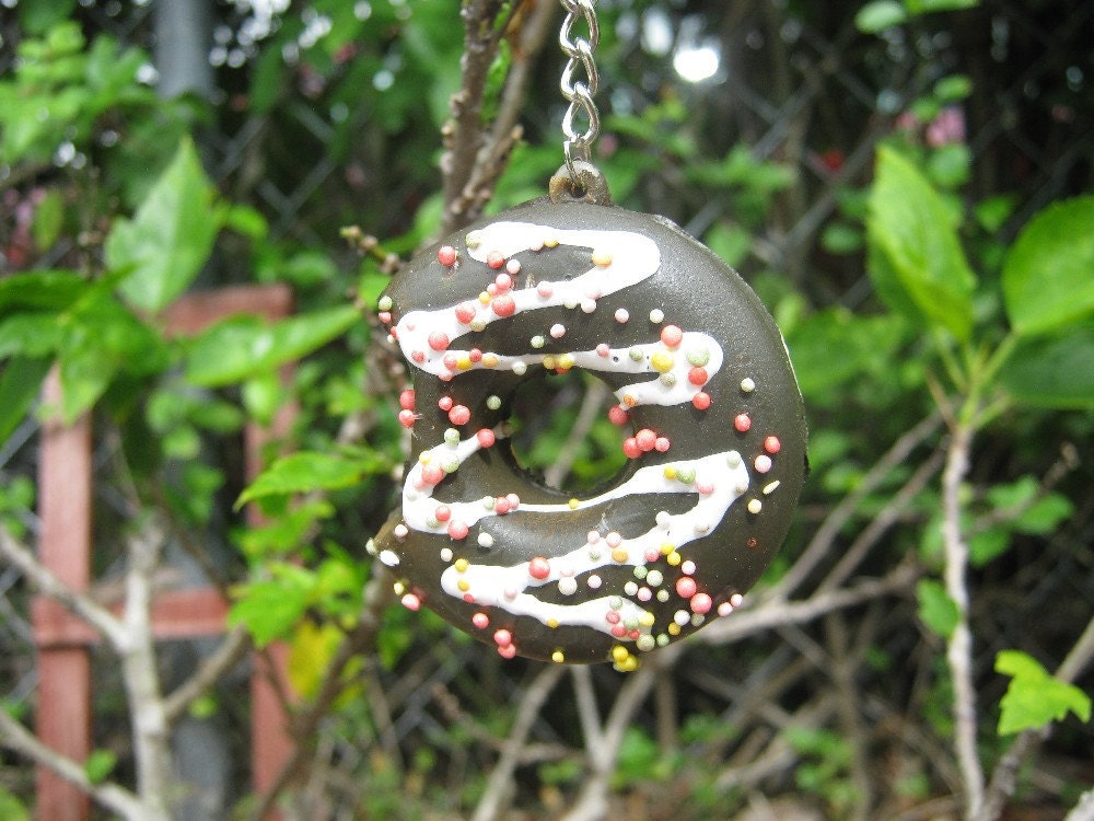 SALE Chocolate with White frosting Swirls and by PinkFrog4U from etsy.com