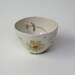 Dahlia Flower Porcelain Bowl