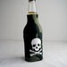 Beer Bottle Cozy - Camouflage Skull & Crossbones