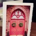 Red Church Doors- Christmas Holiday Card - Lisa Ceaser Photography Original