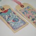 8 Vintage Quilt Gift Tags