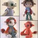 PDF of Little Folk Amigurumi Pattern - Elf, Fairy, Sprite Crochet Pattern