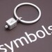 Sterling silver 'love cube' charm ring