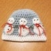 CROCHET PATTERN HAT Snowman All sizes Included  by CraftPatterns1 from etsy.com