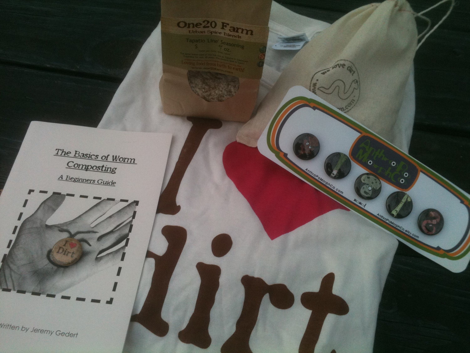SALE One20 Composting Gift Sets Tshirt  SALE Set2