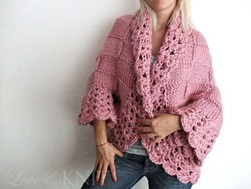 Hand Knit Cardigan