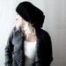 Black Slouchy Hat