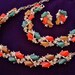 Full Parure of Vintage Plastics and AB Rhinestones