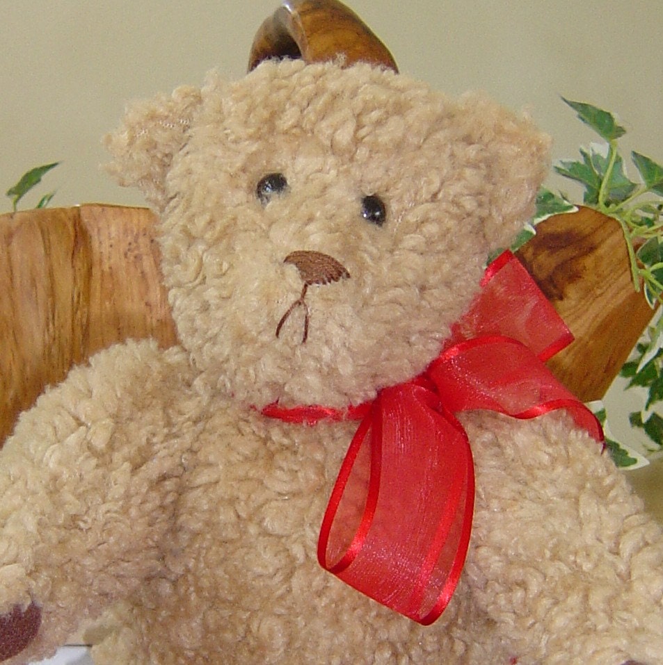 Haydn Musical Bear - OOAK 14 inch Musical Teddy Bear Handcrafted