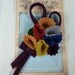 Vintage 1940s Felt Corsage  Brooch from Vintage Felt  made from Original 1940s Patterns